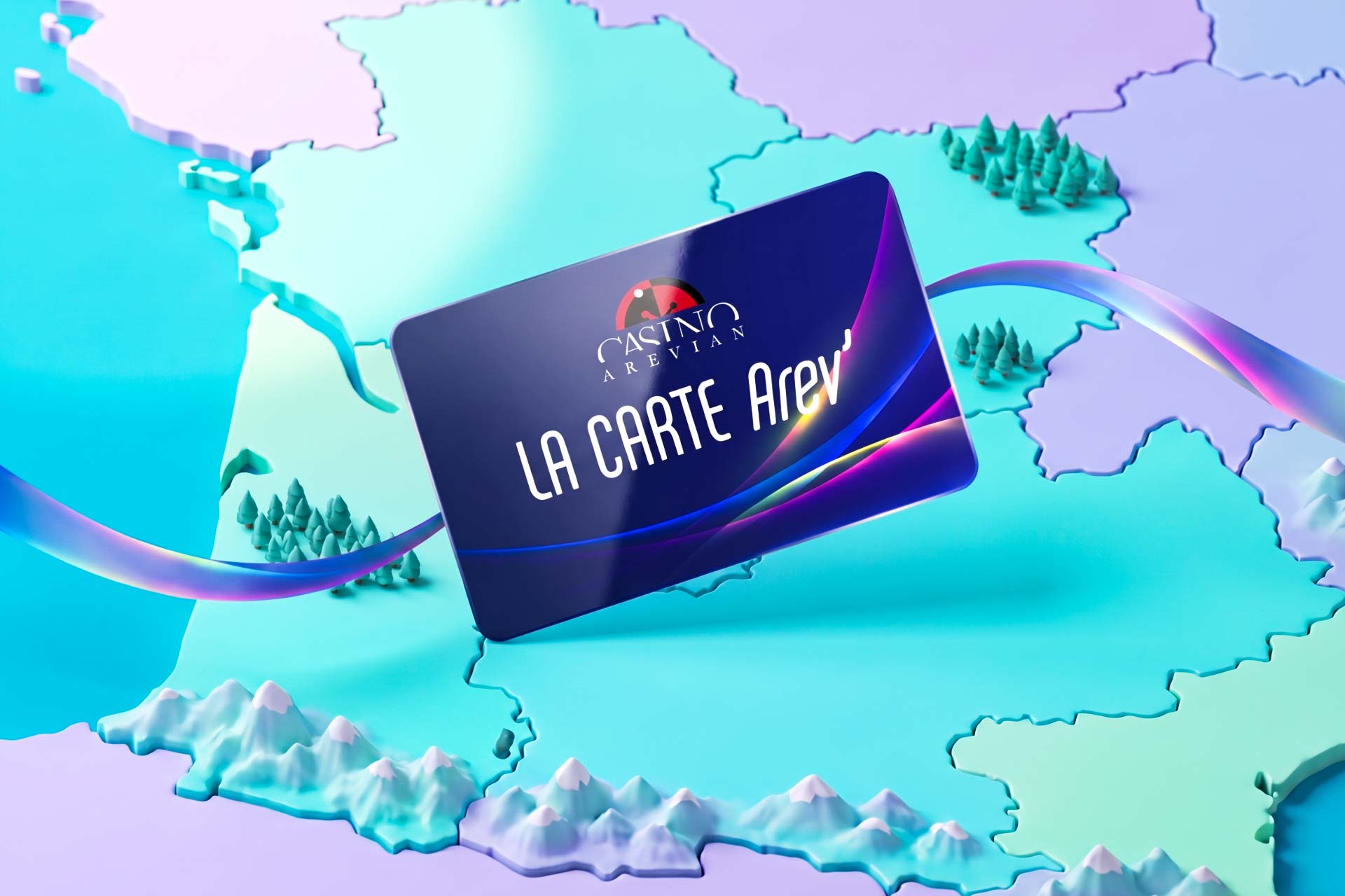 1 Carte. 9 Casinos.